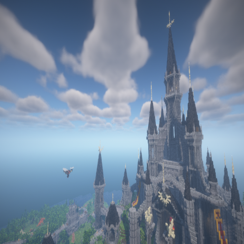 Castle of Zelda - An incredible Medievel Hub or PvP Map in Zelda