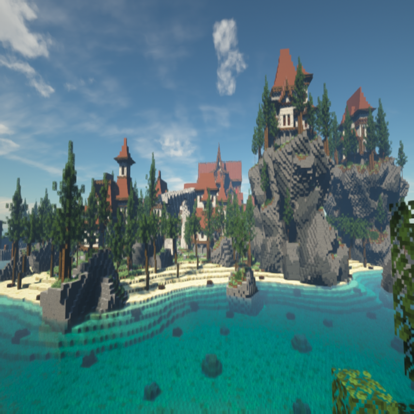 Dynasty of Rukerks - Insane Medieval Castle Hub Spawn With Pirate Island