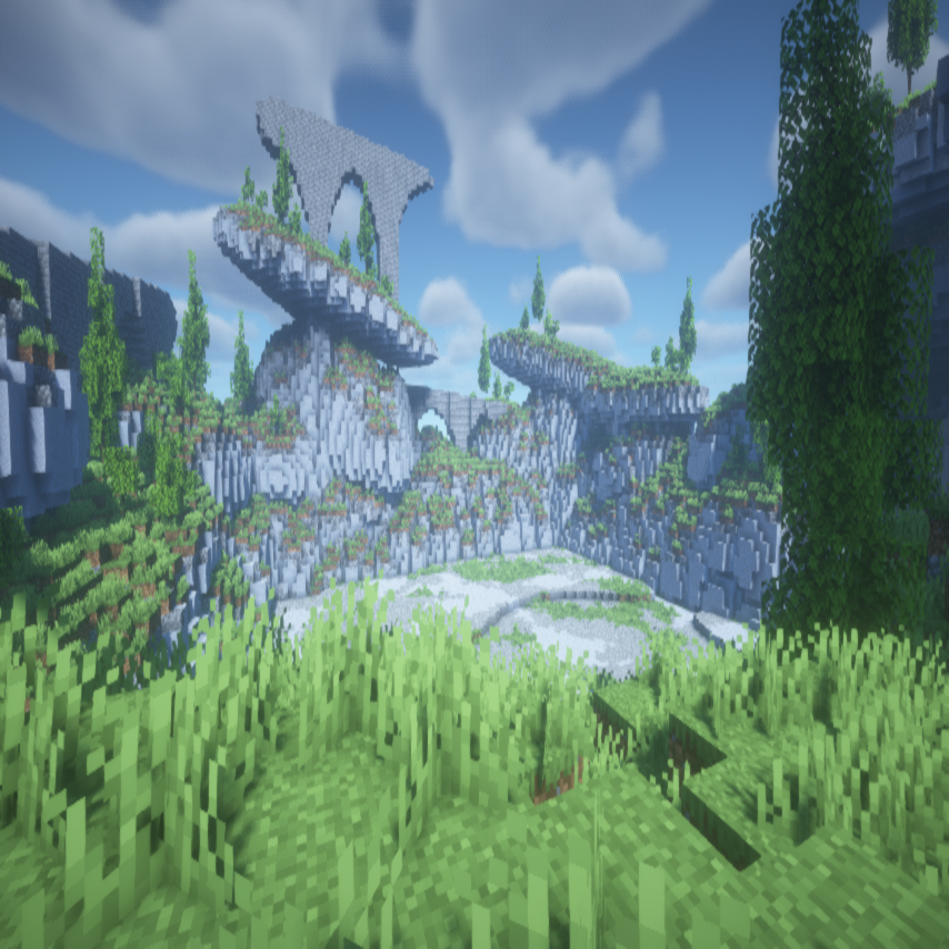 Rock 1vs1 - Little PvP Arena with natural landscape