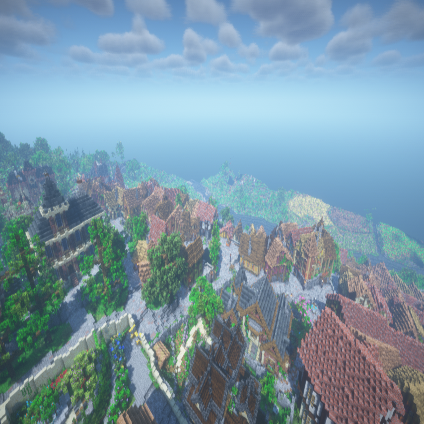 Astralia - A beautiful Modern French Village PvP Arena