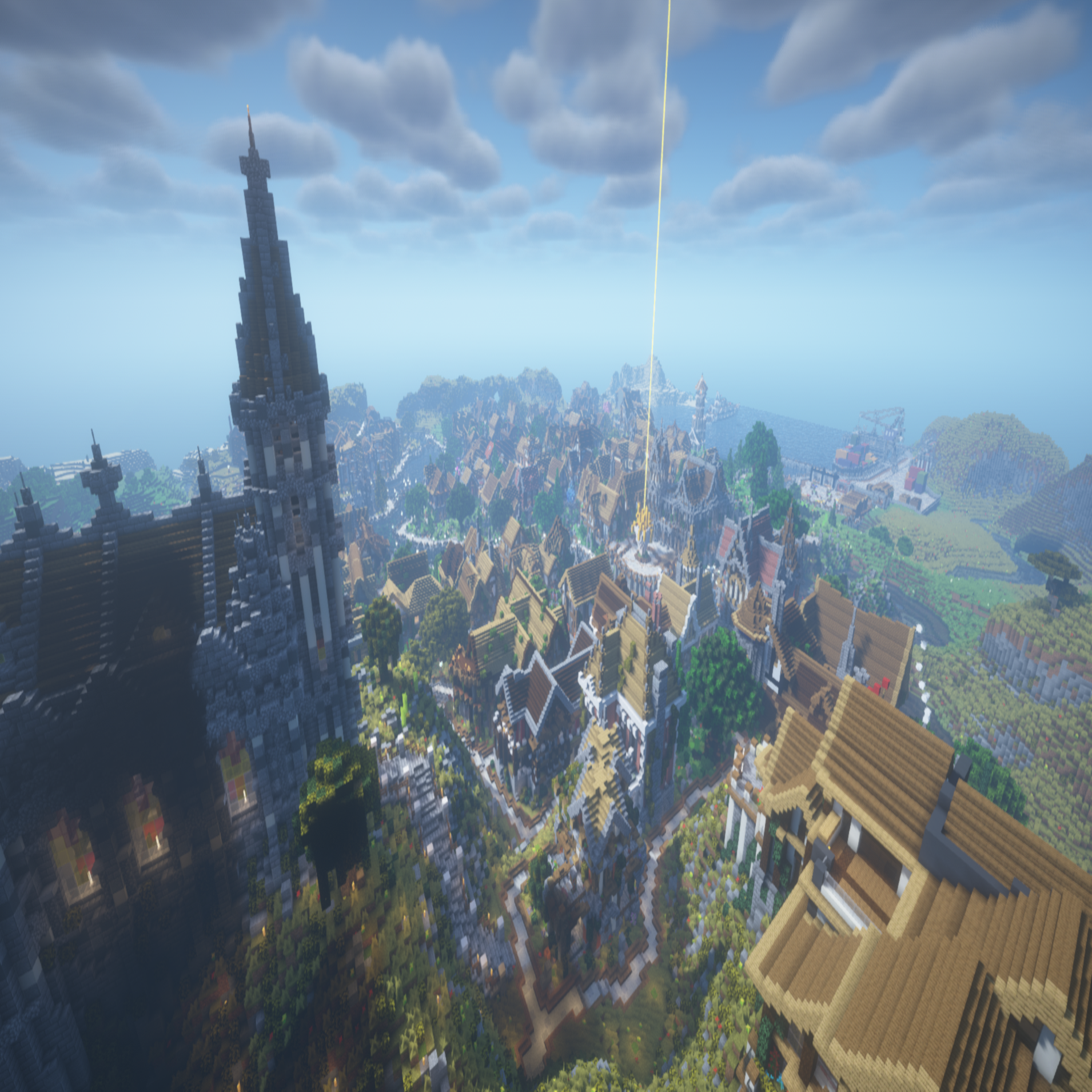 Sacramen - An insane Giant Medieval Town
