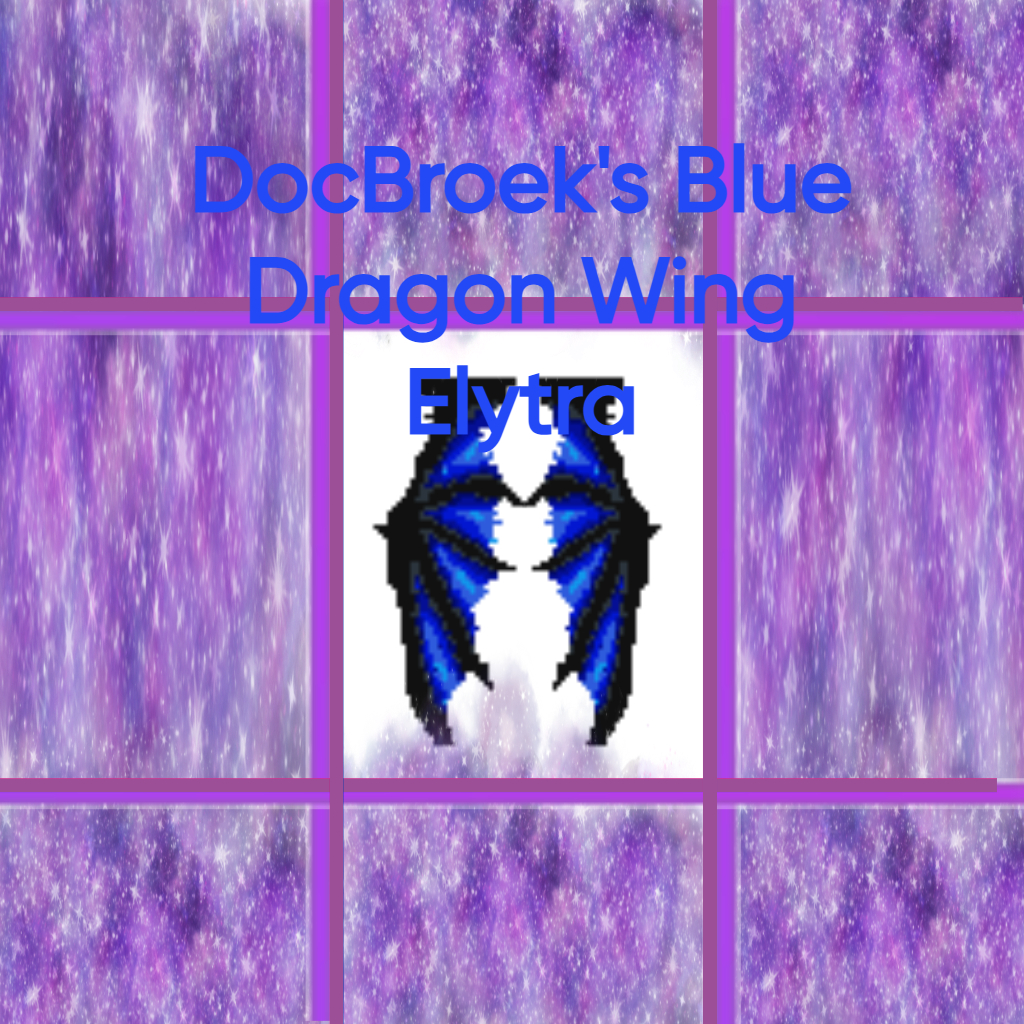 DocBroek's Blue Dragon Wing Elytra