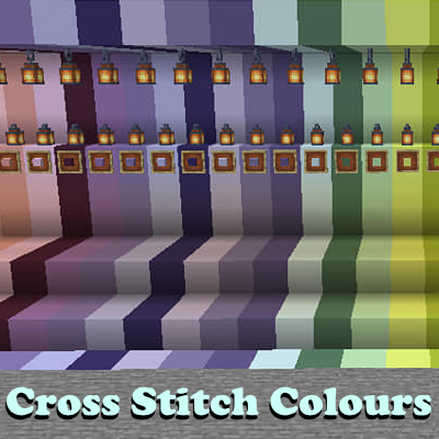 Cross Stitch Colours Tutorial Map