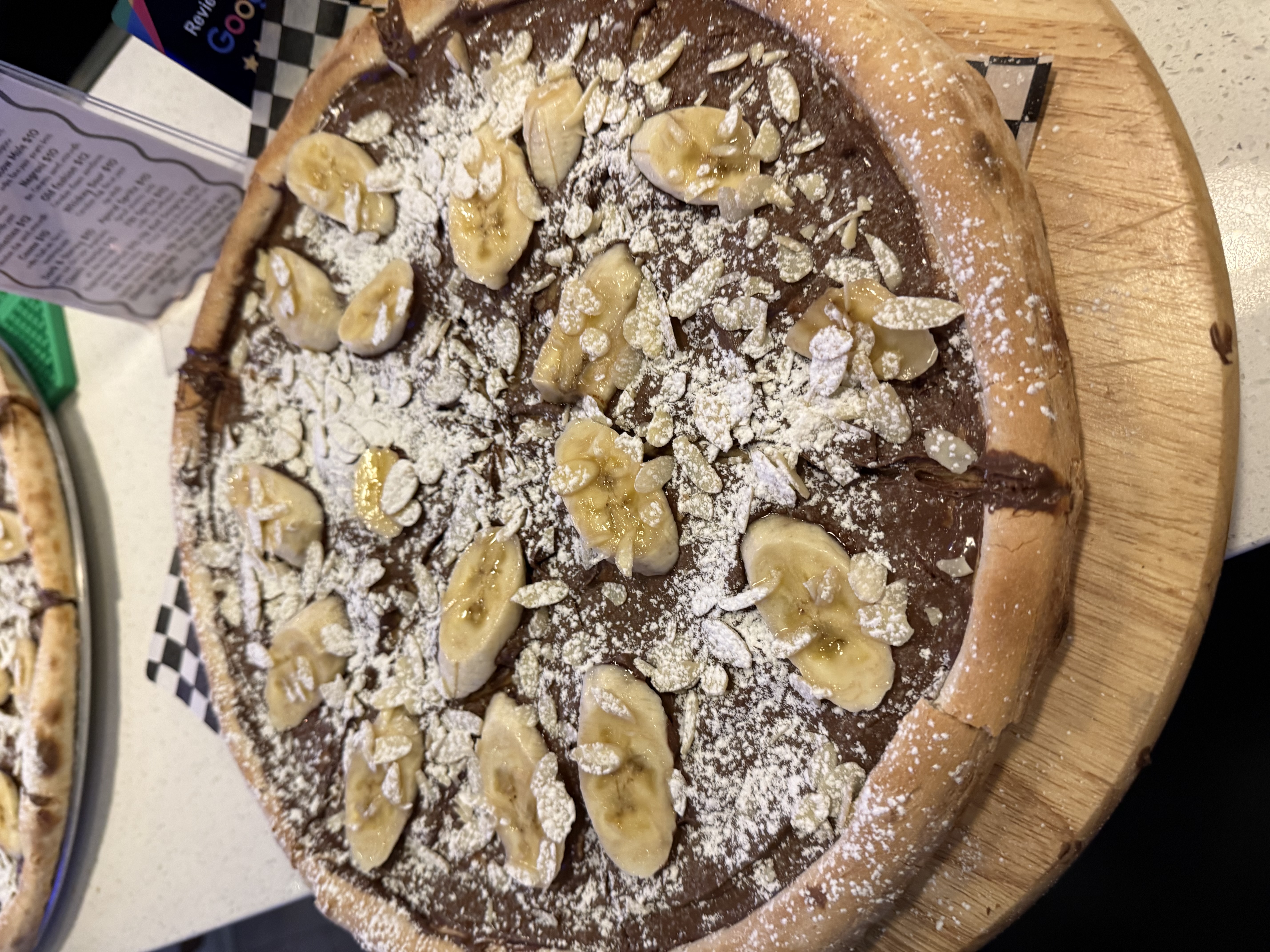 NUTELLA PIZZA - M and XL