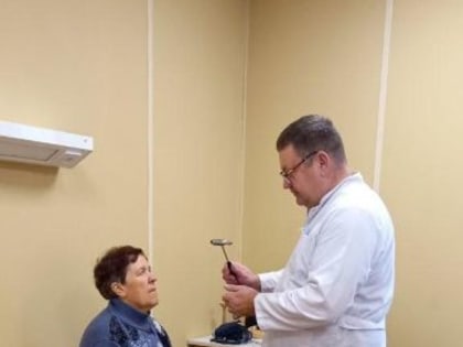 «Профилактический патруль» прибыл в поселок Тельманово для диспансеризации местных жителей