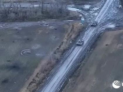 Танковая дуэль на Донецком направлении