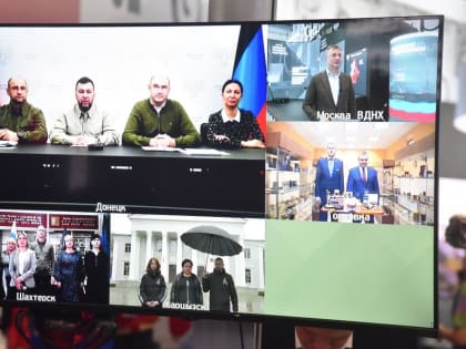 «Друзей у Донбасса станет еще больше»: Денис Пушилин — на открытии экспозиции ДНР на выставке «Россия»