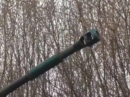 2С1 "Гвоздика" 132 бригады поразила точным огнем позиции противника