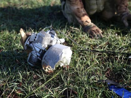 Беспилотник ВСУ самолетного типа сбит росгвардейцами в ДНР