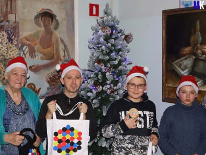 Предновогодний мастер-класс для детей с ограниченными возможностями здоровья