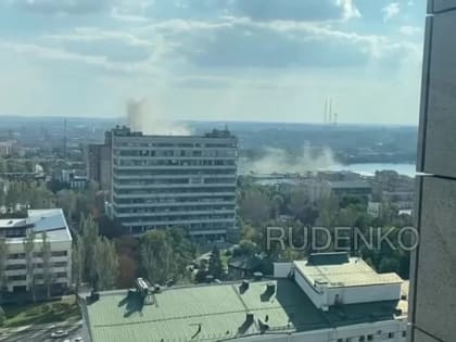 Андрей Руденко: Самый центр Донецка прилеты.