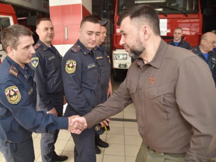 Денис Пушилин поздравил пожарных с профессиональным праздником
