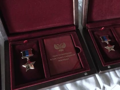 Денис Пушилин наградил золотыми звездами Героев ДНР бойцов на Авдеевском направлении