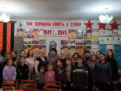 Активисты первичной ячейки «Единой России» № 794 хранят память о своих героических предках