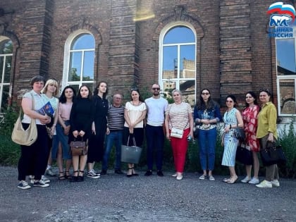 15 июня 2023 г. в рамках реализации партийного проекта «Предпринимательство» состоялась экскурсия на ООО «Макеевский маш