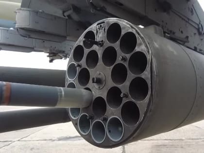 Ка-52М в составе ударной группы выполнили удар по опорным пунктам и живой силе ВСУ на Донецком направлении