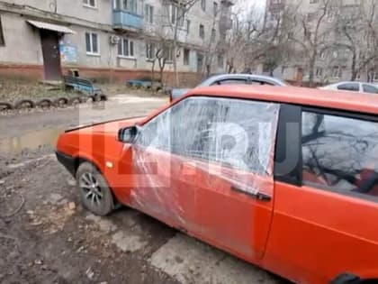 Школа-интернат повреждена в Горловке в результате обстрела ВСУ