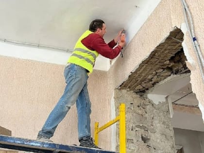 Строители из Московской области восстановили школу в Тельмановском районе ДНР