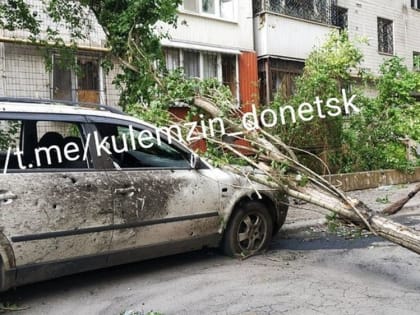 Женщина получила ранение в результате обстрела ВСУ Донецка в ночью на 19 мая