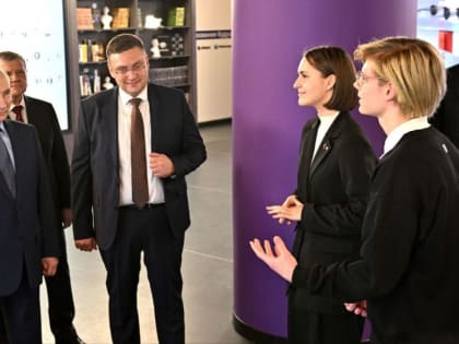 Первая из ДНР встретилась с Владимиром Путиным