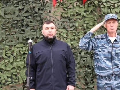 Врио Главы ДНР и замминистра МВД России вручили бойцам Республики госнаграды