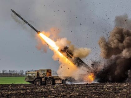 Удары российских вооруженных сил по украинским позициям