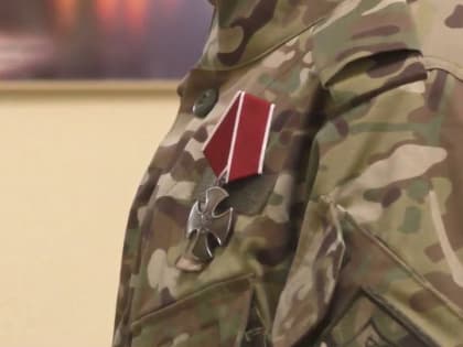 Государственные награды получили бойцы, отличившиеся в боях за Марьинку