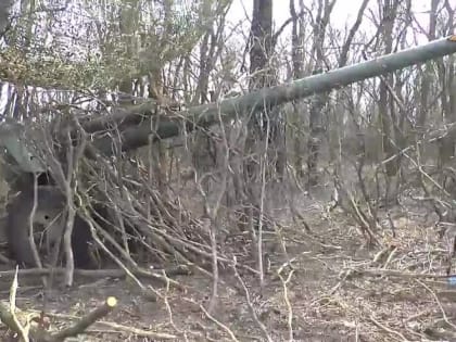 Артиллерия бригады "Кальмиус" продолжает громить противника Авдеевском направлении