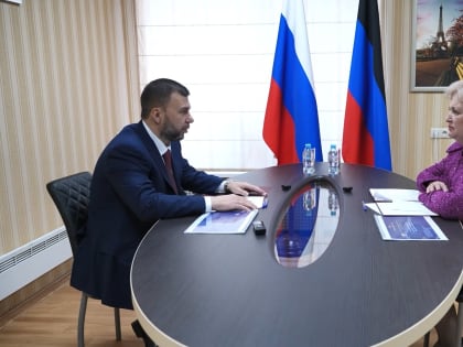 Денис Пушилин и Светлана Беспалова обсудили роль Представительства РАН в ДНР в научном развитии региона