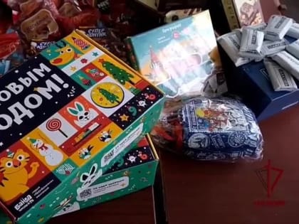 С любовью из Росгвардии. Донбасские дошколята получили подарки от «Деда Мороза специального назначения»