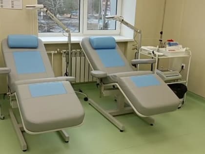 В Волновахе открыли отделение трансфузиологии