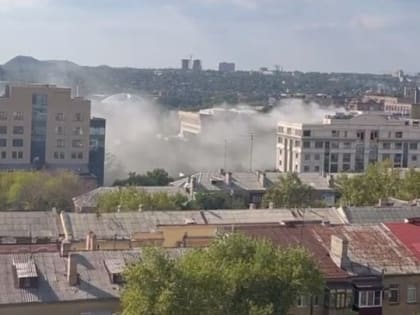 В результате обстрела центра Донецка пострадавших нет