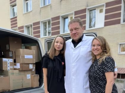 Донецкой больнице передали из Подмосковья медицинские мониторы