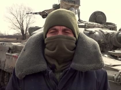 Ни о чем не пожалел. Командир танкового взвода с позывным «Хан» выполняет боевые задачи на Донецком направлении специаль