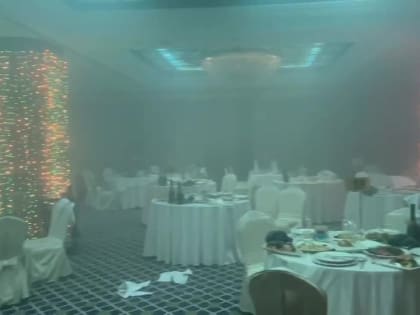 Гостиница "Донбасс Палас" в центре Донецка была подвергнута обстрелу со стороны ВСУ