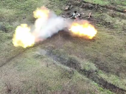 "Рапиры" 9 бригады бьют по противнику на Авдеевском направлении