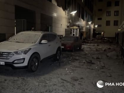 Следователи зафиксировали последствия обстрела центра Донецка в новогоднюю ночь