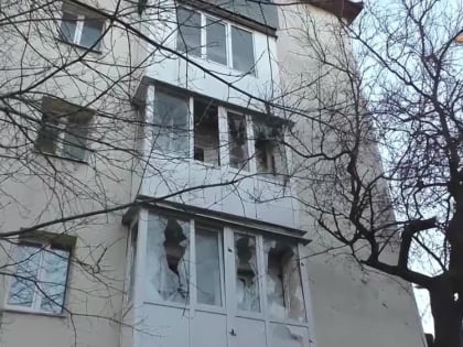 Донецк ДНР, после ночного массированного обстрела со стороны ВСУ