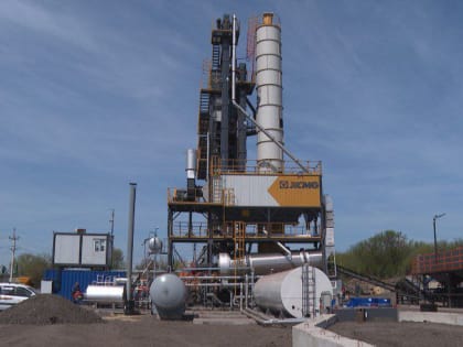 В ДНР запустили Енакиевский асфальтобетонный завод