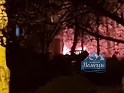 Звуки канонады в Донецке в новогоднюю ночь