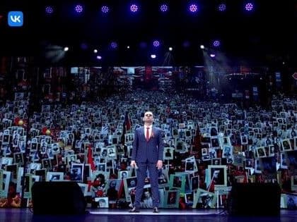 Донецкий вокалист выступил на фестивале военно-патриотической песни в Ставрополье