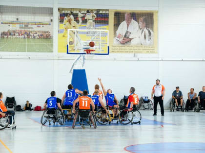 Команда Донецкой Народной Республики стала победителем Всероссийских соревнований по баскетболу на колясках