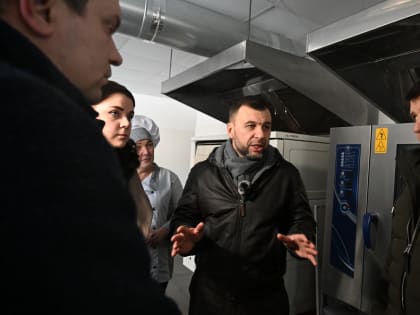 Денис Пушилин поручил ускорить восстановление одной из макеевских школ