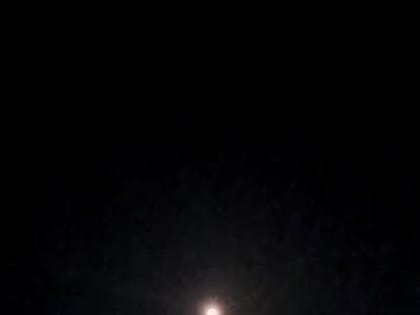 Борис Рожин: Поражение ракеты РСЗО над Донецком.