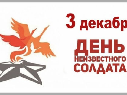 Впервые День неизвестного солдата в России отметили в 2014 году