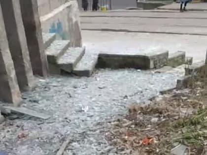 #АГС_На_линии_огня. Последствия обстрела центра Донецка в 04.00 01.01.2023