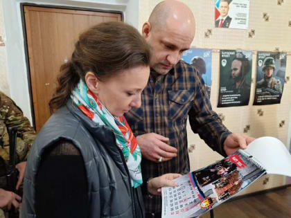 Анна Кузнецова: В Макеевке рада была снова встретить Артёма Жогу – героя ДНР, отца Героя России Владимира Жоги