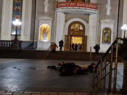 Во время Пасхального богослужения 16 апреля ВСУ обстреляли центр Донецка