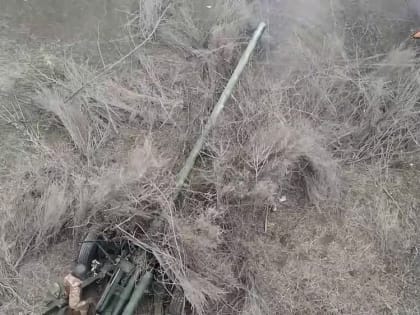 "Рапиры" 132 бригады громят позиции противника