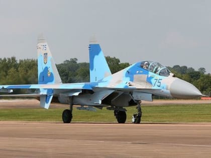В небе над ДНР ВКС России сбили украинский Су-24